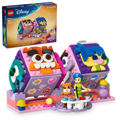 Merchandising Lego: 43248 - Disney Pixar - Inside Out 2 - Mood Cube NUOVO SIGILLATO, EDIZIONE DEL 08/05/2024 SUBITO DISPONIBILE