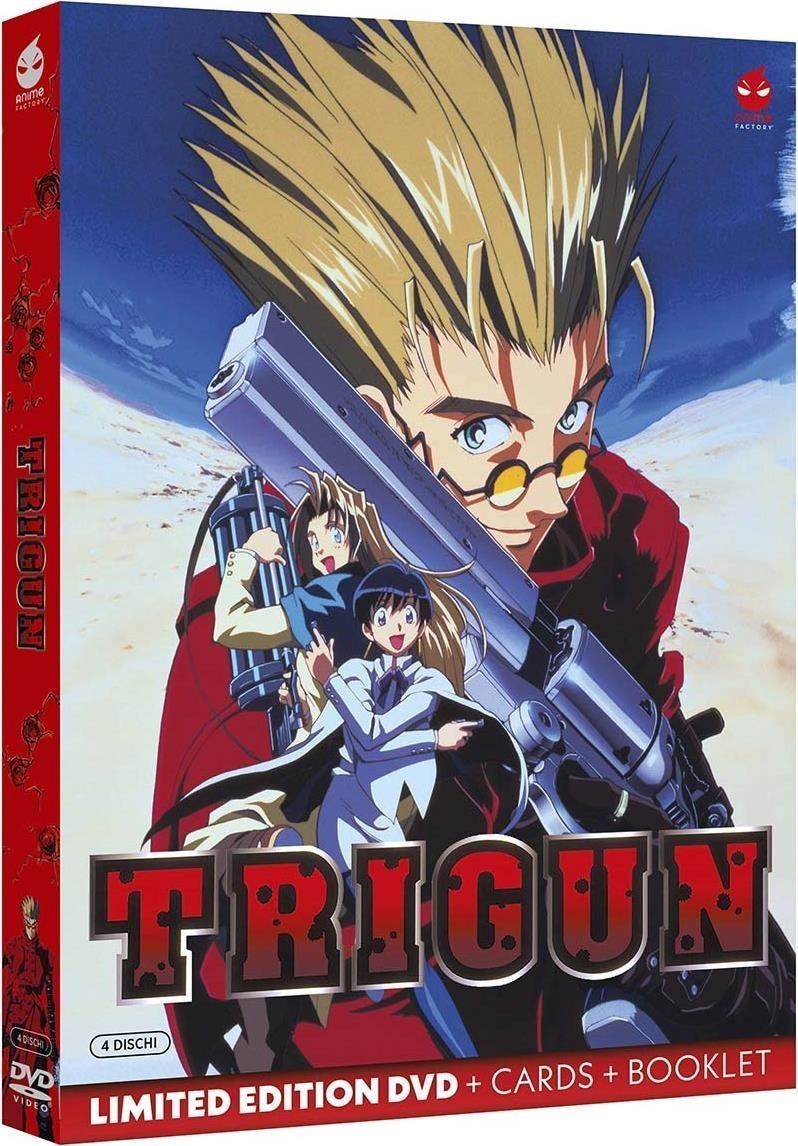 Dvd Trigun - La Serie Completa 4 Dvd NUOVO SIGILLATO EDIZIONE DEL SUBITO DISPONIBILE