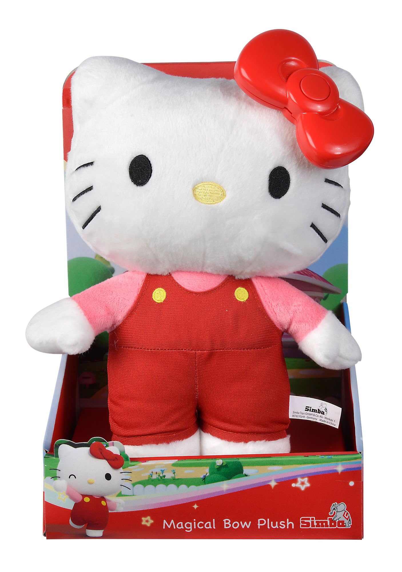 Merchandising Hello Kitty:  - Magic Bow Peluche Cm.30 Con Suoni NUOVO SIGILLATO EDIZIONE DEL SUBITO DISPONIBILE