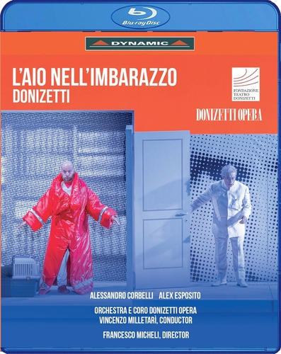 Music Blu-Ray Gaetano Donizetti - L'Aio Nell'Imbarazzo NUOVO SIGILLATO, EDIZIONE DEL 06/03/2024 SUBITO DISPONIBILE