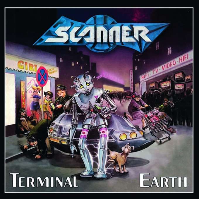 Vinile Scanner - Terminal Earth Ltd. Transparent Lp NUOVO SIGILLATO EDIZIONE DEL SUBITO DISPONIBILE blu