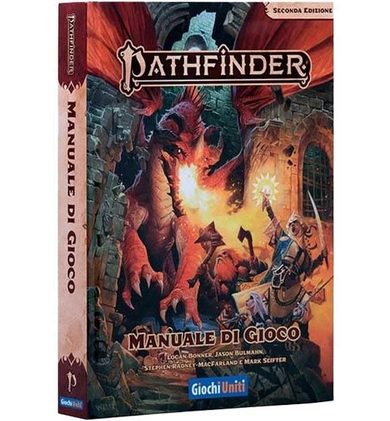 Merchandising Giochi Uniti: Pathfinder 2 - Manuale Di Gioco - Prima Ristampa NUOVO SIGILLATO, EDIZIONE DEL 17/04/2024 SUBITO DISPONIBILE