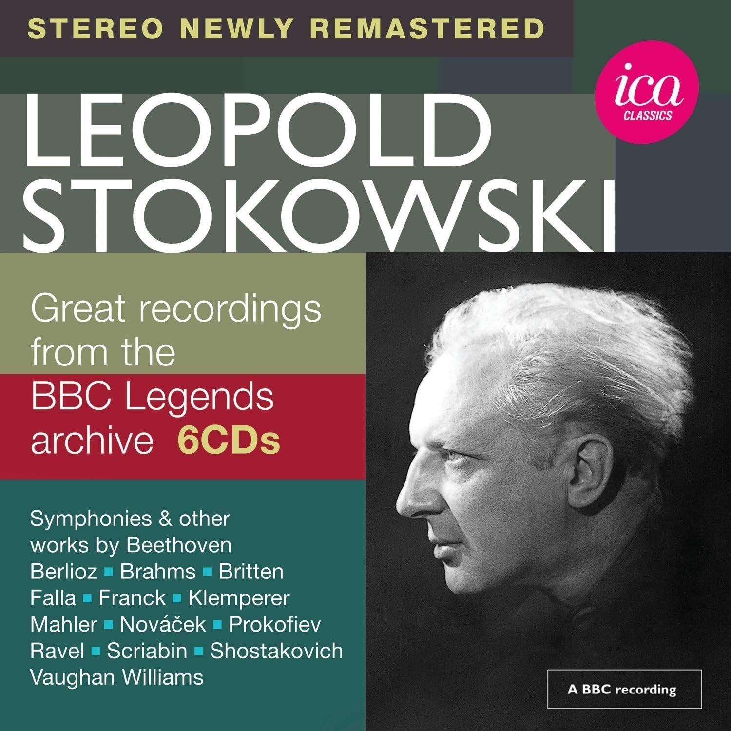 Audio Cd L.V. / Berlioz / Stokowski Beethoven - Leopold Stokowski - Great Recordings From The Bbc (6 Cd) NUOVO SIGILLATO, EDIZIONE DEL 10/04/2024 SUBITO DISPONIBILE