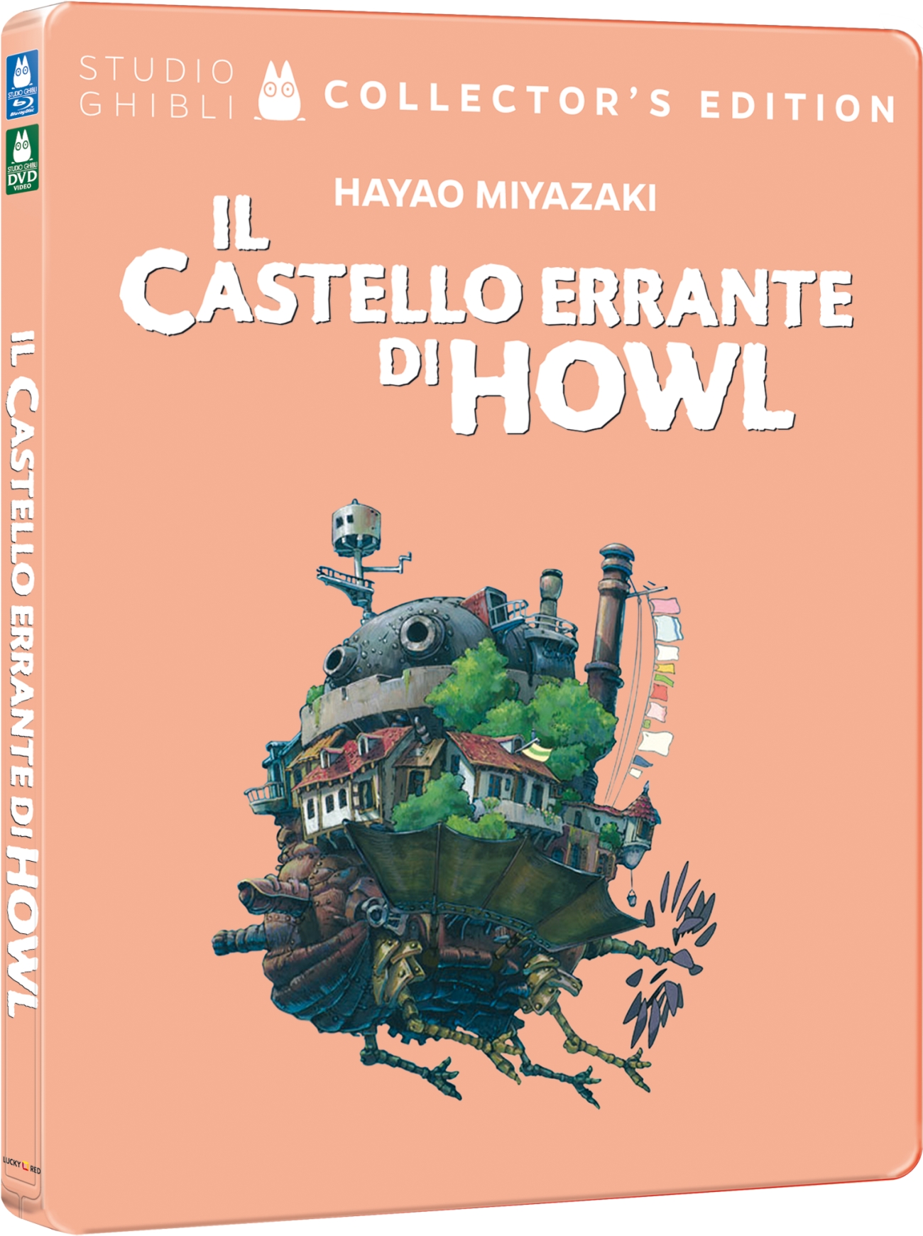 Blu-Ray Castello Errante Di Howl (Il) (Steelbook) (Blu-Ray+Dvd) NUOVO SIGILLATO, EDIZIONE DEL 23/05/2024 SUBITO DISPONIBILE