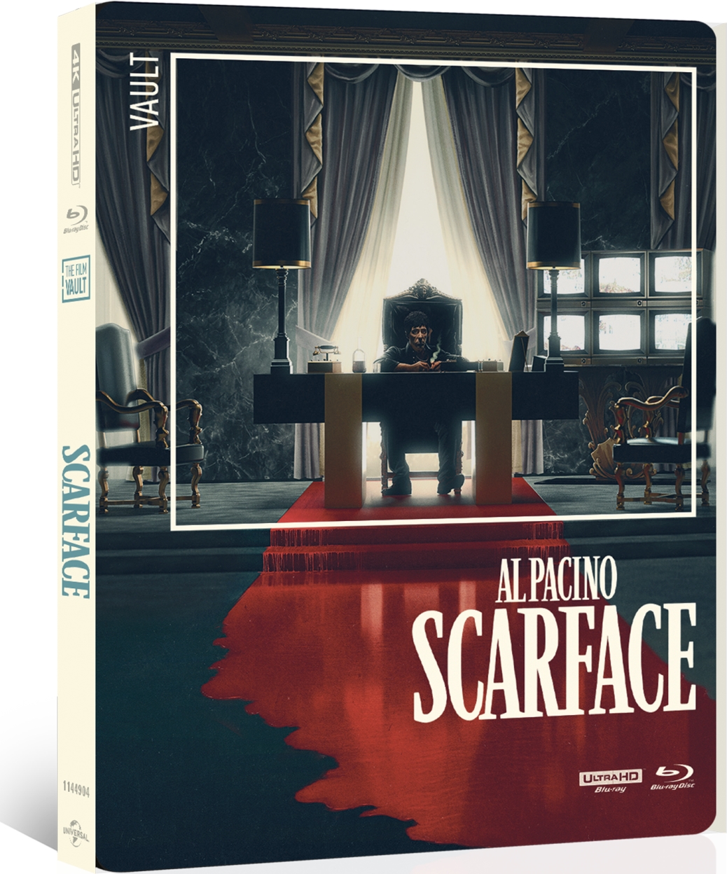 4K Uhd Scarface Edizione Vault Steelbook 4K Ultra Hd+ NUOVO SIGILLATO EDIZIONE DEL SUBITO DISPONIBILE blu-ray