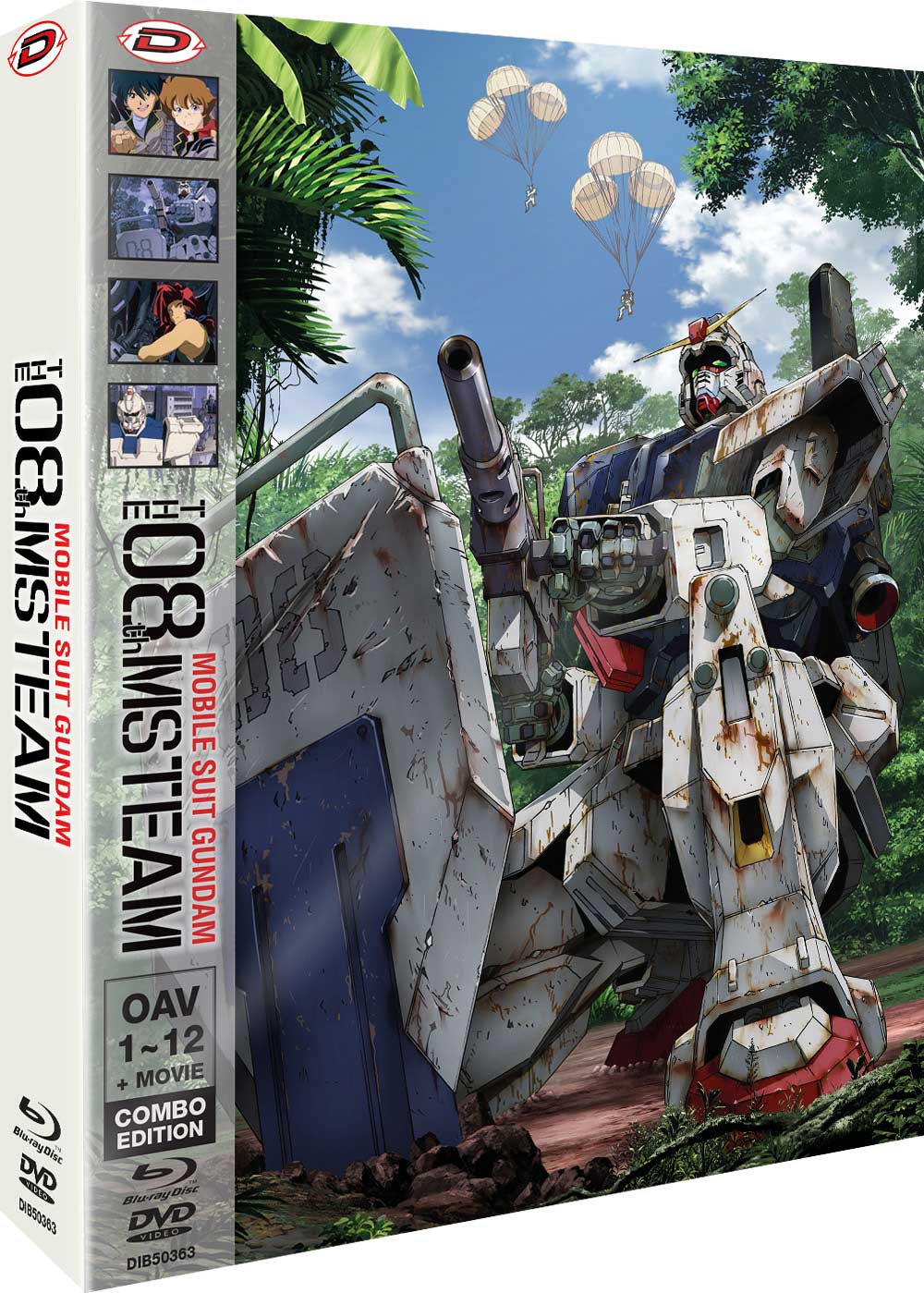 Blu-Ray Mobile Suit Gundam - The 08Th Ms Team (Limited Edition) (Oav 01-12+Movie) (3 Blu-Ray+3 Dvd) NUOVO SIGILLATO, EDIZIONE DEL 26/06/2024 SUBITO DISPONIBILE