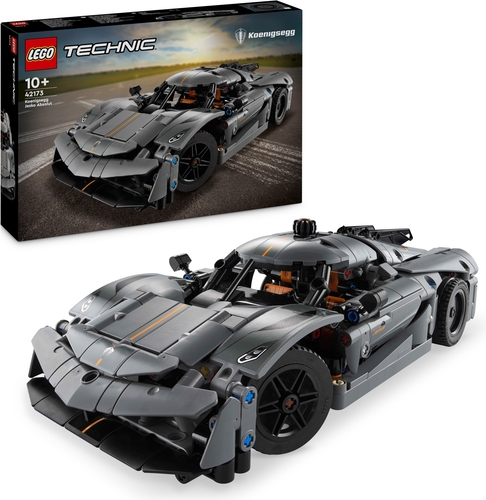 Technic Hypercar Koenigsegg Jesko Absolut Grigia Modellino di Auto da Costruire Macchina Giocattolo per Bambini e Bambine da 10 Anni Idea Regalo per Fan delle Supercar e dei Veicoli 42173