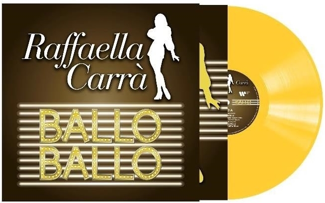 Vinile Raffaella Carra - Ballo Transparent Vinyl NUOVO SIGILLATO EDIZIONE DEL SUBITO DISPONIBILE giallo