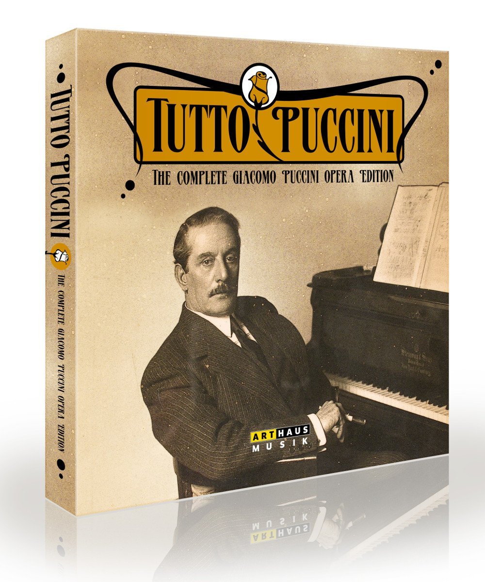 Music Blu-Ray Giacomo Puccini - Tutto Puccini (11 Blu-Ray) NUOVO SIGILLATO, EDIZIONE DEL 29/08/2014 SUBITO DISPONIBILE