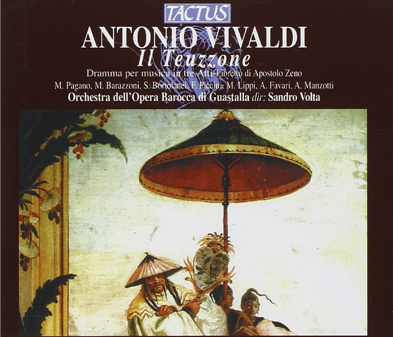 Audio Cd Antonio Vivaldi - Il Teuzzone (3 Cd) NUOVO SIGILLATO, EDIZIONE DEL 01/01/1996 SUBITO DISPONIBILE
