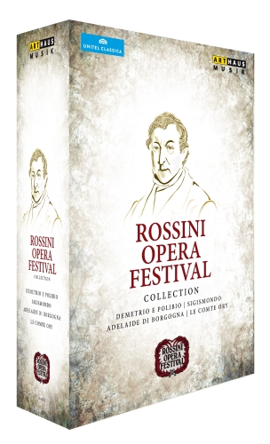 Music Dvd Gioacchino Rossini - Rossini Opera Festival (2009) (6 Dvd) NUOVO SIGILLATO, EDIZIONE DEL 12/03/2015 SUBITO DISPONIBILE