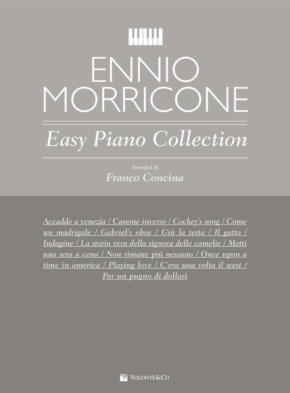 Libri Ennio Morricone - Easy Piano Collection NUOVO SIGILLATO SUBITO DISPONIBILE