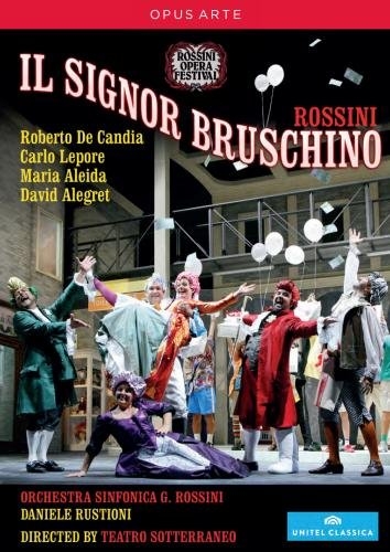 Music Dvd Gioacchino Rossini - Il Signor Bruschino NUOVO SIGILLATO, EDIZIONE DEL 22/07/2015 SUBITO DISPONIBILE