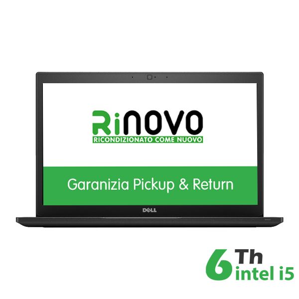 DelL-Rinovo NOTEBOOK DELL LATITUDE E7480 INTEL CORE I5-6 GEN 14" 16GB 480GB SSD WINDOWS 10 PRO - RICONDIZIONATO - GAR. 12 MESI 0000000061107